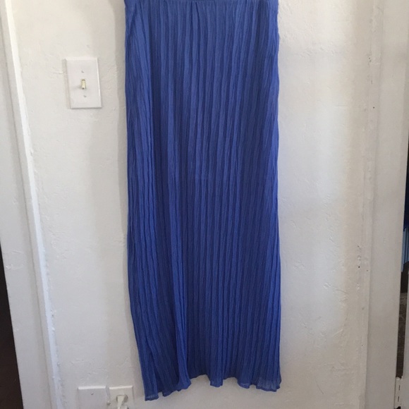 Lilac maxi dress. Sheer with mini underskirt - Picture 1 of 3